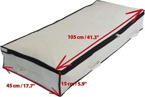 img 1 attached to Neusu Strong Slimline Underbed Storage