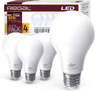 💡 regal led light bulb a19 800-lumen: illuminate your space with efficiency logo