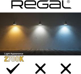 img 2 attached to 💡 Regal LED Light Bulb A19 800-Lumen: Illuminate Your Space with Efficiency