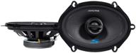 🔊 enhance your audio experience with the alpine s-s57 5x7 inch coaxial speaker set logo