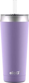 img 4 attached to 🥤 Stay Hydrated on-the-go with the Ello Beacon Vacuum Insulated Stainless Steel Tumbler – Now with an Optional Straw!