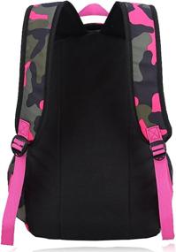 img 2 attached to 🎒 Camouflage Girls Backpack - OuTrade Daypack for Stylish Outdoor Adventures