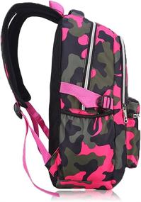 img 3 attached to 🎒 Camouflage Girls Backpack - OuTrade Daypack for Stylish Outdoor Adventures