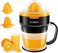 🍊 liment 41 oz electric citrus juicer with spiral cone and powerful motor - for orange, lemon, lime & other citrus fruit. pour spout & easy to clean. bpa-free logo