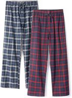 ultimate comfort: david archy jersey cotton pajama set for men's sleep & lounge logo