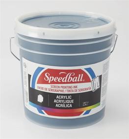 img 1 attached to 128-Ounce Speedball Dark Blue Acrylic Screen Printing Ink
