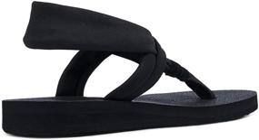 img 3 attached to Atika Women's Yoga Sling: Stylish & Supportive Flip Flop Summer Sport Sandals