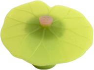 charles viancin - lilypad silicone bottle stopper - airtight seal on standard bottles - bpa-free, food-grade silicone - dishwasher safe + logo