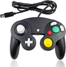 img 3 attached to AreMe 2-Pack GameCube Controllers Bundle with Extension Cables and 128MB Memory Card for Wii Gamecube GC Console (Black) - Improved SEO