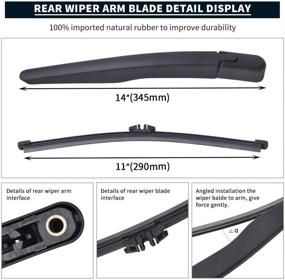 img 1 attached to Windshield Wiper Blade Explorer 2011 2017