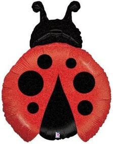 img 1 attached to Betallic 85667 Little Ladybug Shop Foil 🐞 Balloon Float - Perfect Celebration Decoration - 27 inch