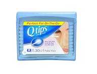 🎒 convenient q-tips swabs purse pack - 30 each, pack of 12 - ideal for on-the-go! logo