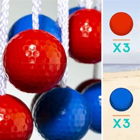 img 1 attached to 🎳 Enhance Your Ladderball Game with Franklin Sports Replacement Bolas