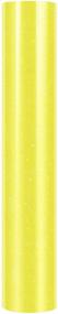 img 2 attached to 🌟 TECKWRAP Yellow Glossy Shimmer Glitter Craft Adhesive Vinyl Roll - 1ft x 5ft