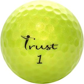 img 3 attached to 🏌️ Golf Ball Bison V - Soft Urethane Coating - Swing Speed 95-105 mph - 3 Piece Tour Ball - Yellow (Pack of 12)