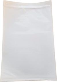 img 3 attached to 📦 MT Products Clear Plastic Packing List Envelope Pouch (100 Pieces) - 6 1/2" x 10" - Side Loading, Blank
