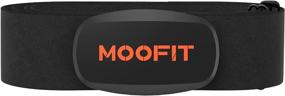 img 4 attached to 📱 MooFit ANT+ Heart Rate Monitor with Chest Strap - Bluetooth HR Sensor, IPX7 Waterproof - Compatible with Zwift, Rouvy, TRX, EliteHRV, Peloton, Strava - iOS & Android Compatible (MooFit App Unavailable)