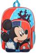 mickey mouse backpack pocket character logo