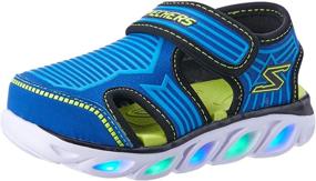 img 4 attached to 👟 Сандалии Skechers Hypno Splash ZOTEX Orange для мальчиков-подростков - Обувь первого выбора