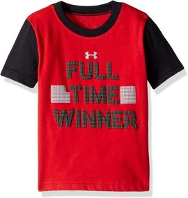 img 2 attached to 👕 Under Armour Boys' Logo Raglan T-Shirt