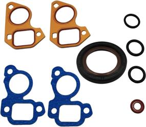 img 2 attached to 🔧 Gen III IV V LS Camshaft Thrust Retainer Plate Gasket Seal Kit + Timing Cover Gasket + Water Pump Gaskets + Crankshaft Seal - Fits 4.8 5.3L 6.0L 6.2L LSX LS1 LT1 L83 L86 L87 L84 LT4 LQ4 LQ9 LS2 LS3