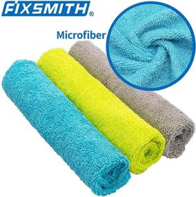 img 2 attached to FIXSMITH Microfiber Cleaning Cloth Multi Functional