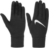 🏃 enhanced performance: nike women's dri-fit element running gloves logo