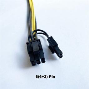 img 1 attached to Endlesss PCIe 8 Pin Female To 2 X 8 Pin (6+2) Male PCI Express Adapter Splitter Power Cable 12