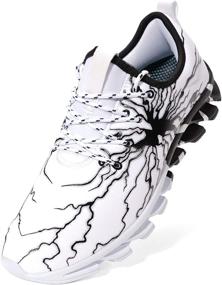 img 4 attached to 👟 BRONAX Comfortable Running Sneakers with Stylish Design