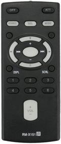 img 3 attached to 📱 Enhanced RM-X151 Replacement Remote Control for Sony CDX-GT Series: GT340, GT240, GT33W, GT34W, GT200, GT20W, GT400, GT300, GT350S, CDM8910, GT520, GT52W