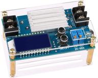 🔋 yeeco dc boost converter: adjustable 5a step-up voltage regulator with led display logo