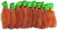 🧽 10-pack yethan 100% pure copper scouring pad, 13g/pc logo