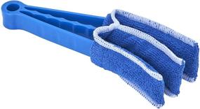 img 4 attached to 🧹 Efficient Superio Blinds Cleaner: Three-in-One Microfiber Duster Cloth for Blinds, Shutters, AC Vents - Perfect for Home or Car Cleaning