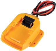 dewalt 20v to 18v battery adapter with 14 gauge robotics dock power connector for improved seo logo