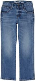 img 4 attached to 👖 Retro Straight Jerome Boys' Clothing for Jeans by Wrangler - Quality Boyswear at its Best!