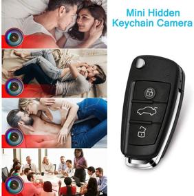 img 2 attached to Anysun HD Camera 1080P DVR - Multifunctional Car Key Chain Mini Camera - IR Night Vision Motion Detection - Ideal Covert Security Camera for Home, Office, and Indoor Surveillance - S820