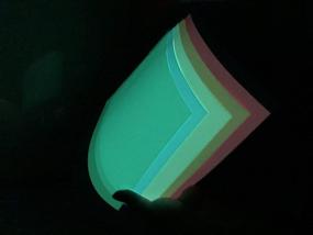 img 3 attached to 🌟 Glow-in-the-Dark Heat Transfer Vinyl by KISSWILL: Illuminate Your Designs!