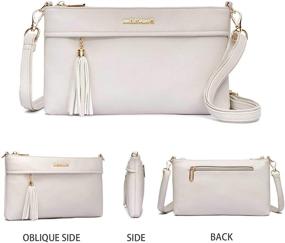 img 1 attached to 👜 Chic Women's Small Crossbody Purse: Versatile Handbags & Wallets for Shoulder & Totes
