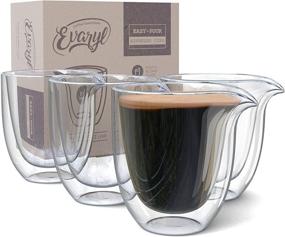 img 4 attached to ☕ Effortless Pour Espresso Cups Set