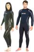 seac stretch yamamoto neoprene wetsuit sports & fitness for water sports logo