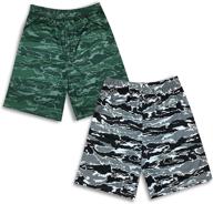 🐶 comfortable mad dog concepts polyjersey shorts for boys: trendy clothing options logo