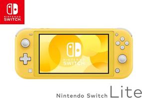 img 1 attached to 🎮 Последняя модель Nintendo Switch Lite - 5,5-дюймовый сенсорный экран, дополнительный контроллер, встроенные динамики, аудиоразъем 3,5 мм, WiFi 802.11ac, Bluetooth 4.1, легкий, чехол iPuzzle 9 в 1 для переноски - желтый.