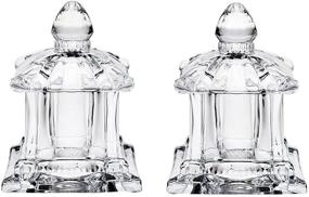 img 1 attached to 🍽️ Godinger Pagoda Salt & Pepper Set: Enhance Your Dining Experience