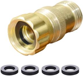 img 4 attached to HQMPC RV Water Pressure Regulator – Valve for Camper & Trailer, Protects RV Plumbing and Hose from High Water Pressure, 40-50 PSI