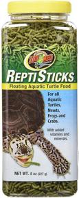 img 4 attached to 🐢 High-Quality Floating Aquatic Turtle Food by Royal Pet Supplies Inc - Zoo Med ReptiSticks