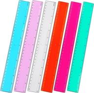 versatile plastic straight assorted measuring rulers for accurate test, measurement & inspection логотип