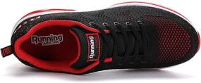 img 2 attached to MAFEKE Men's Athletic Lightweight Breathable Sneakers: Superior Performance & Style