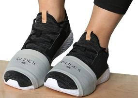 img 2 attached to 🧦 Glides - Dance Socks for Sneakers, Ideal for Smooth Floors