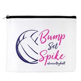 img 3 attached to 🏐 Volleyball-Themed Makeup Pencil Cosmetic: The Perfect Gift for Volleyball Fanatics!