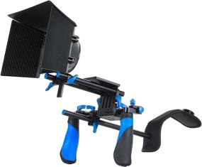 img 1 attached to Complete Morros DSLR Rig Shoulder Mount Rig + Matte 📷 Box for DSLR Cameras and Video Camcorders (Follow Focus not Included)